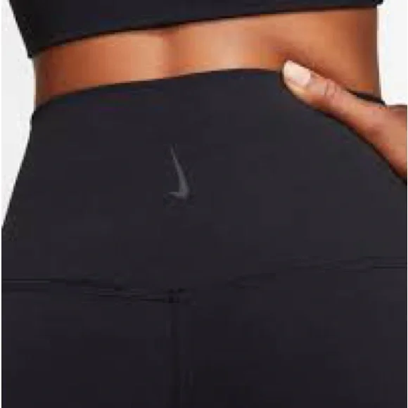 NWT Nike Yoga Luxe High-Waist 7/8 Leggings in Black - Picture 6 of 6